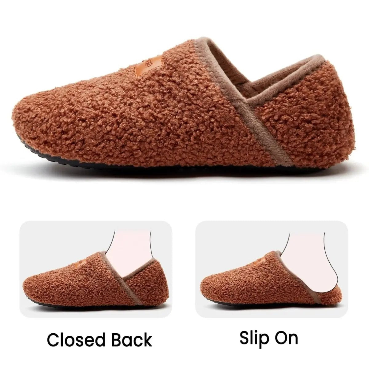 House Slippers for Women Men Indoor Barefoot Slippers Socks Furry Slip on House Shoes Cozy Comfy Slippers for Home Bedroom Travel Yoga - Love Salve